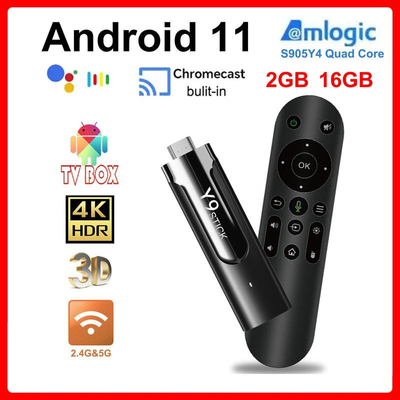 Chromecast TV com Android integrado 11