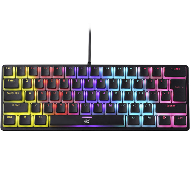 Teclado Mecânico Gamer BRX M403, RGB, Switch Blue, Black