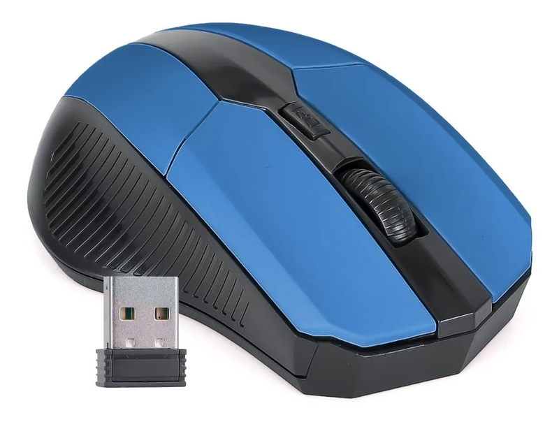 Mouse Sem Fio Wi-fi Gamer Pc Notebook Usb Óptico Anatômico