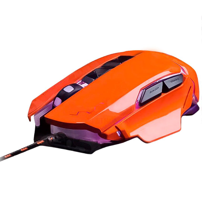 Mouse Gamer com Fio USB 2400 Dpi e Iluminação LED KNUP - KP-MU012